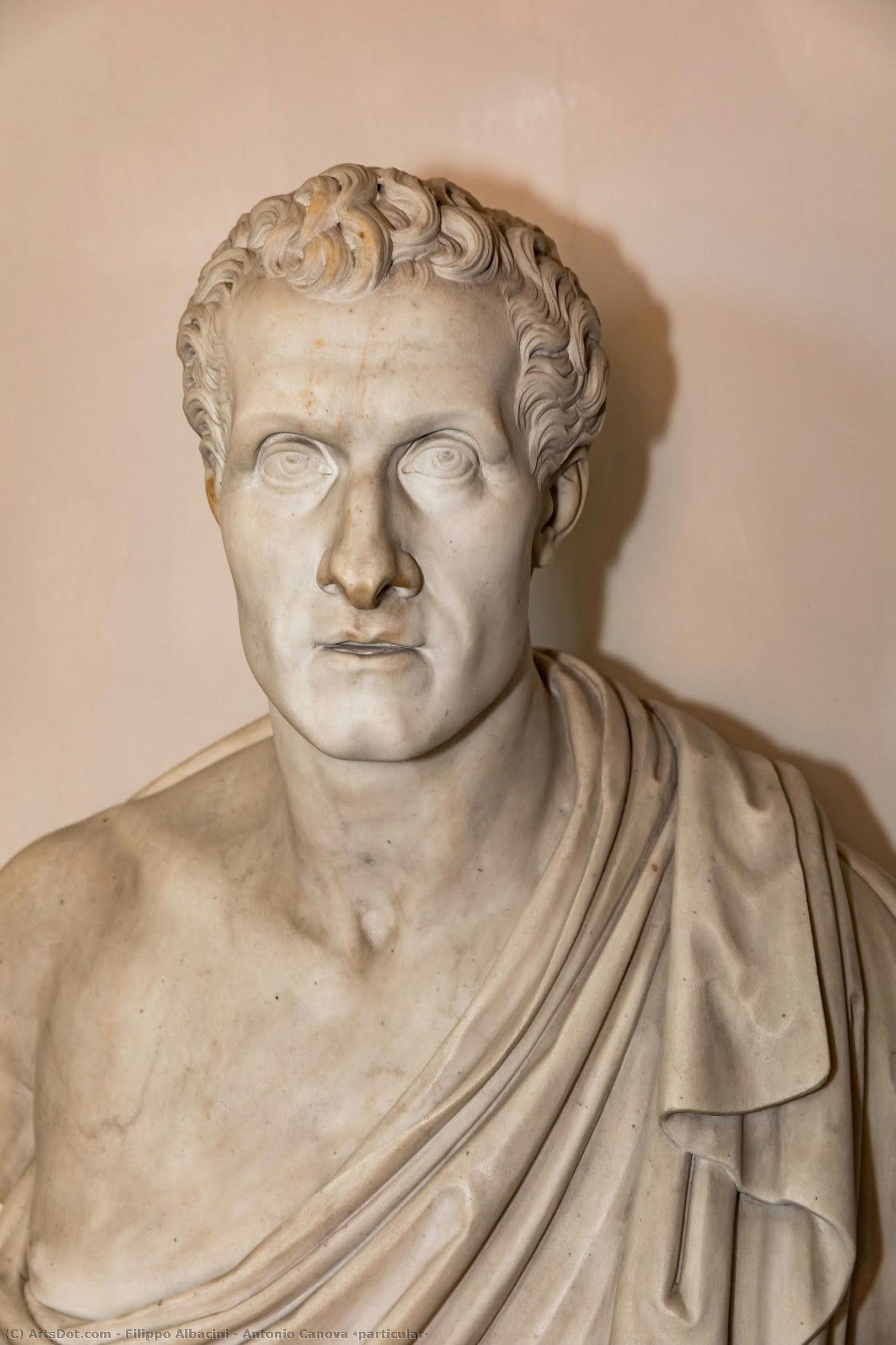 Antonio Canova (particular) — Filippo Albacini