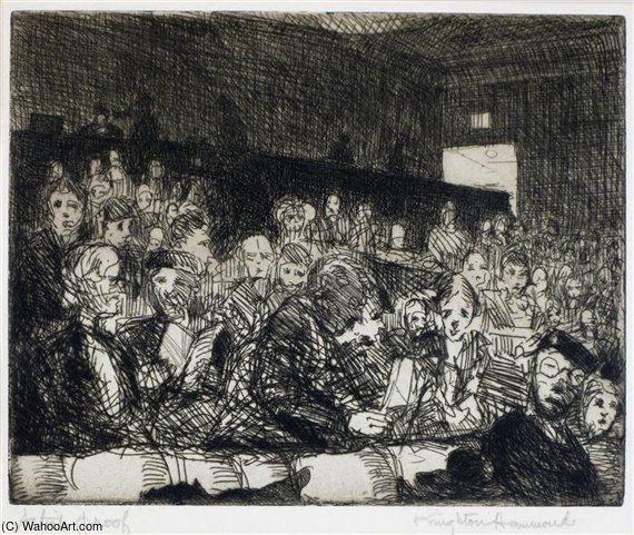 At The Cinema — Arthur Henry Church