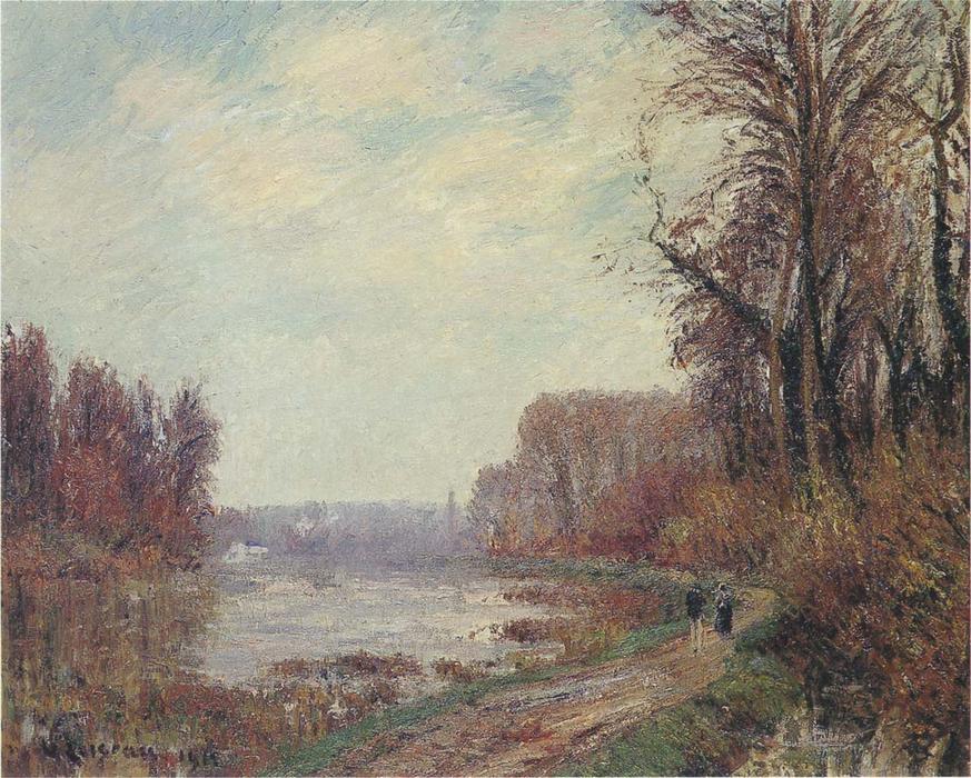 Woods By The Oise River — Gustave Loiseau