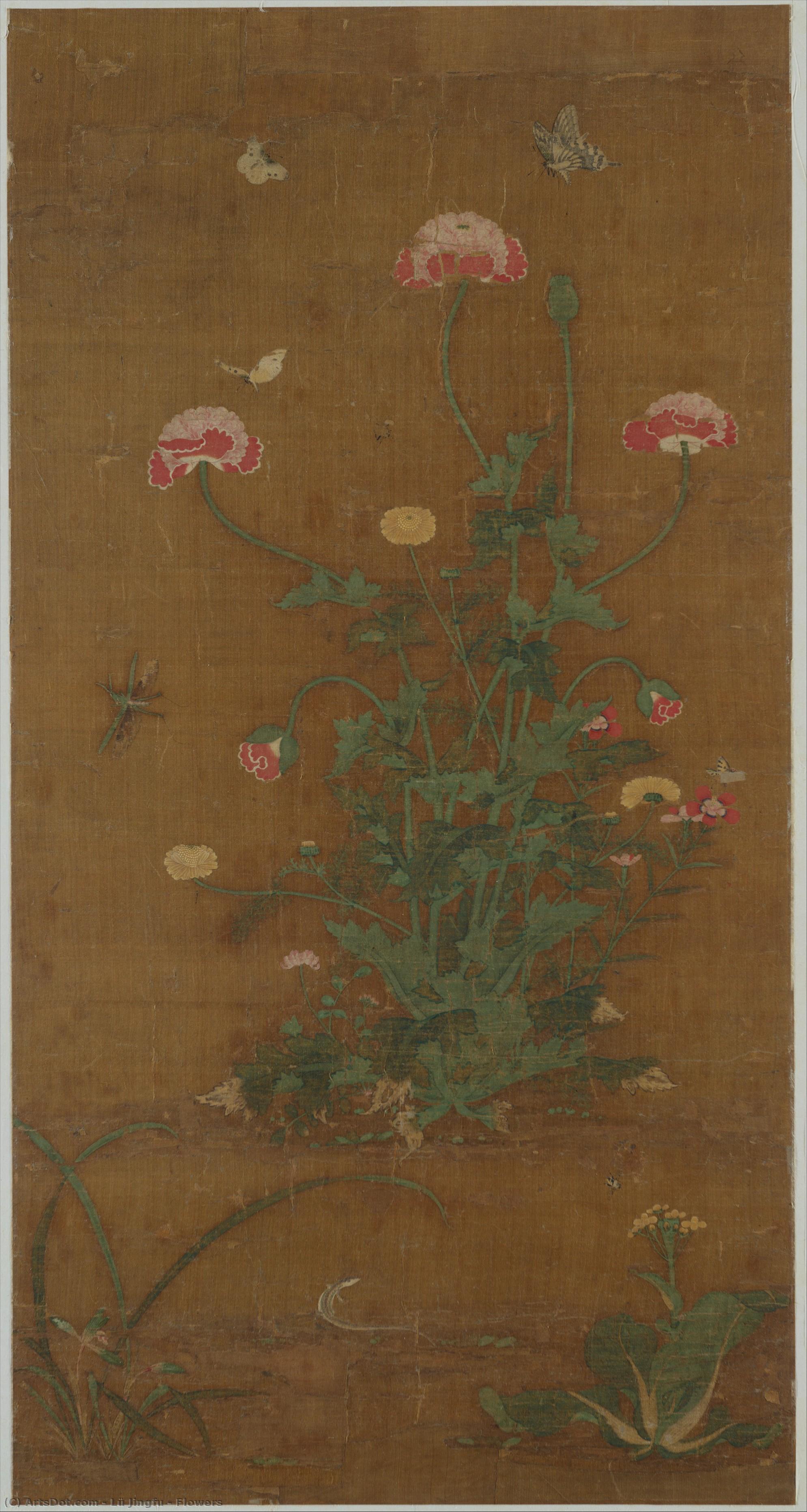 Flowers — Lu Jincfu Or Liu King-fou Or Lu Ching-fu