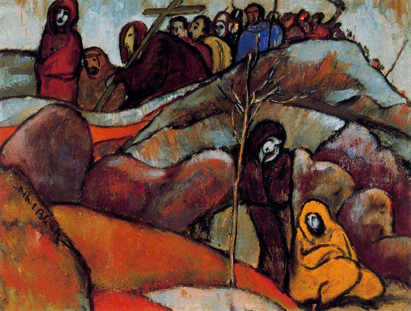 Procession With The Cross — Альберт Блох