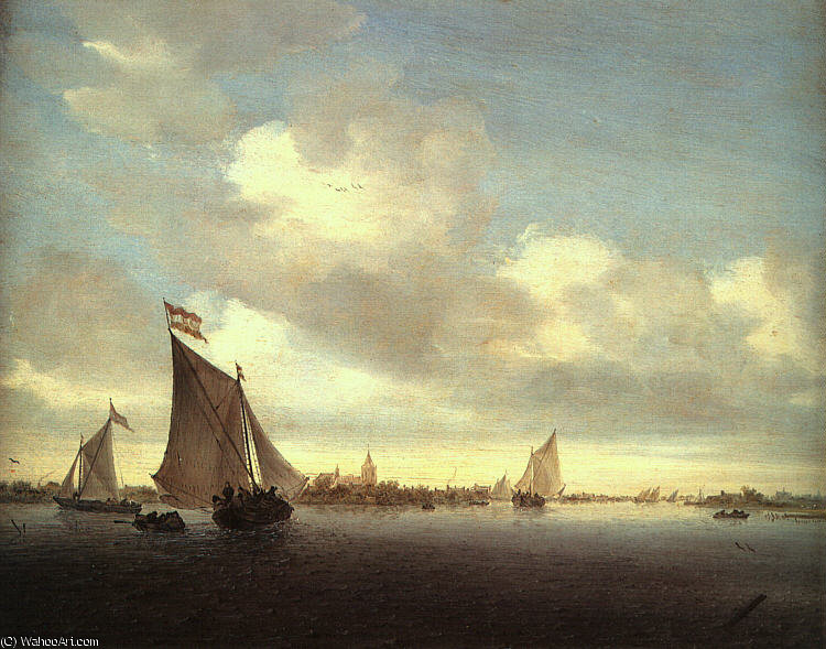 Marine, Oil On Wood, Metropolitan Museum Of A — Jacob Isaackszoon Van Ruisdael