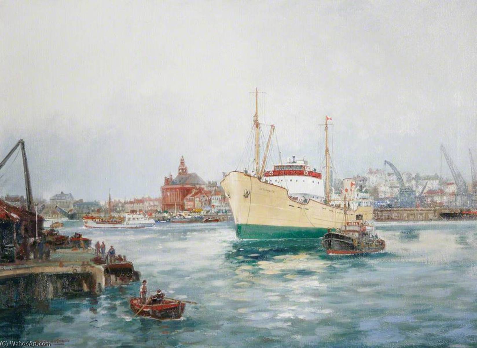 'm. V. Speciality' Dry Docking At Great Yarmouth, Norfolk — Frank Mason