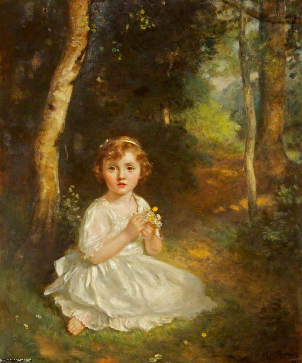 Doreen Albinia De Burgh Gibbs (1913–2008), Aged 4, Later The Honourable Mrs Charles Bathurst Norman — William Robert Symonds