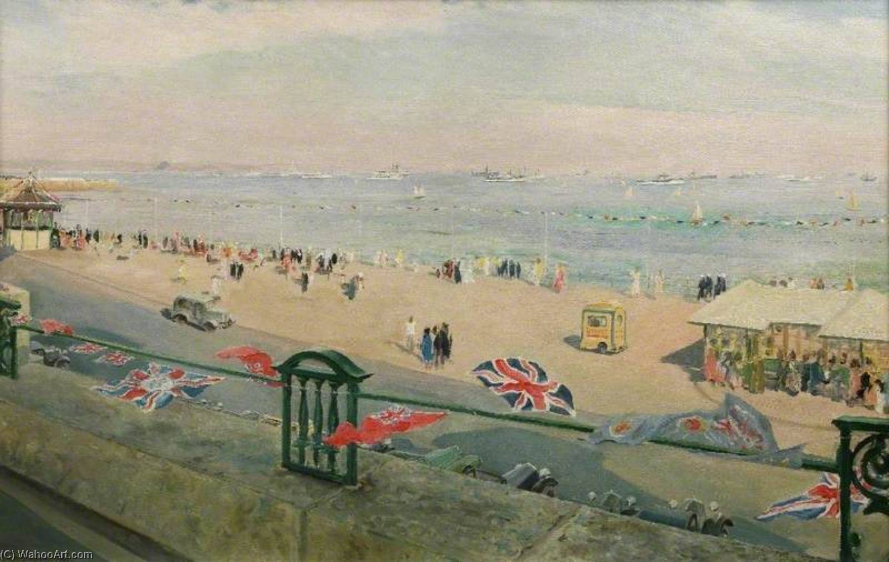 The Western Union Fleet, Mount's Bay — Charles Walter Simpson