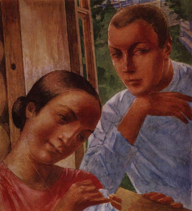 Spring In The Country — Kuzma Petrov-vodkin