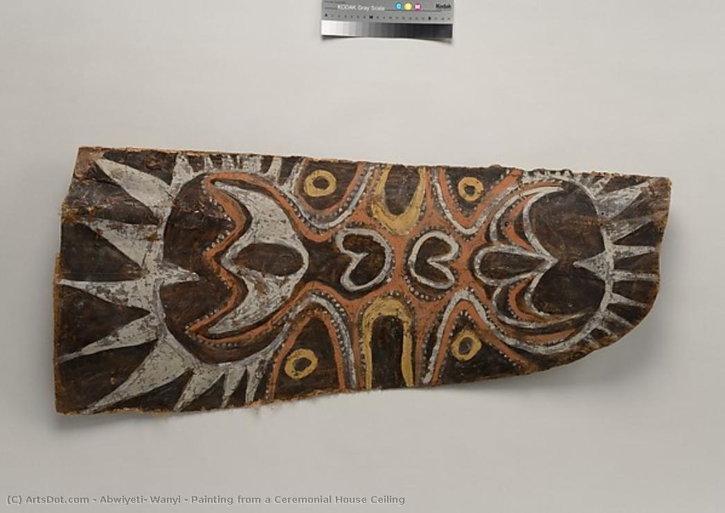 Painting From A Ceremonial House Ceiling — Abwiyeti, Wanyi