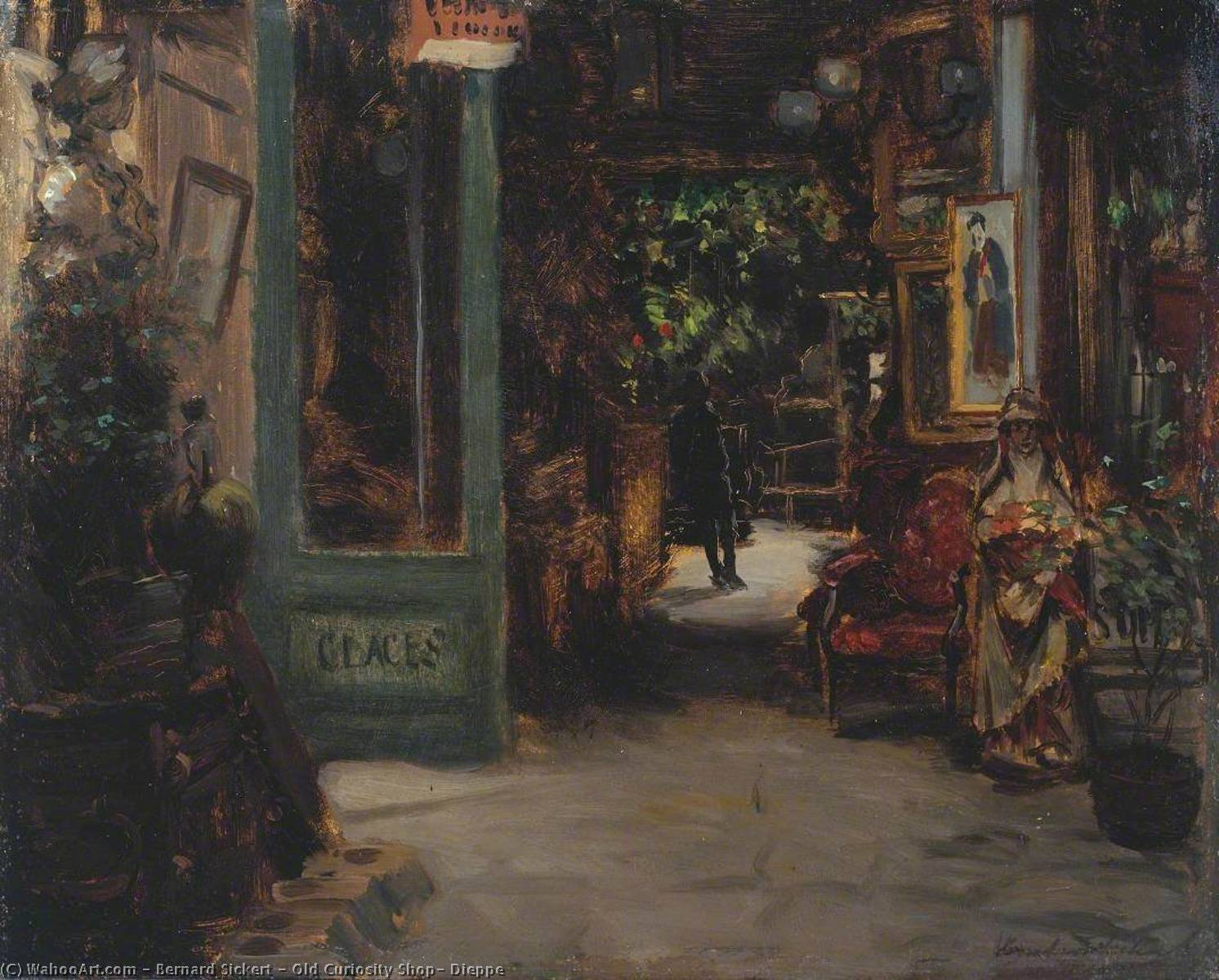 Old Curiosity Shop, Dieppe — Bernard Sickert