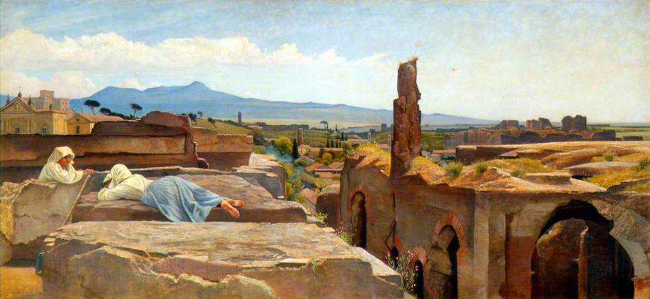 The Baths Of Caracalla, Rome — George James Howard