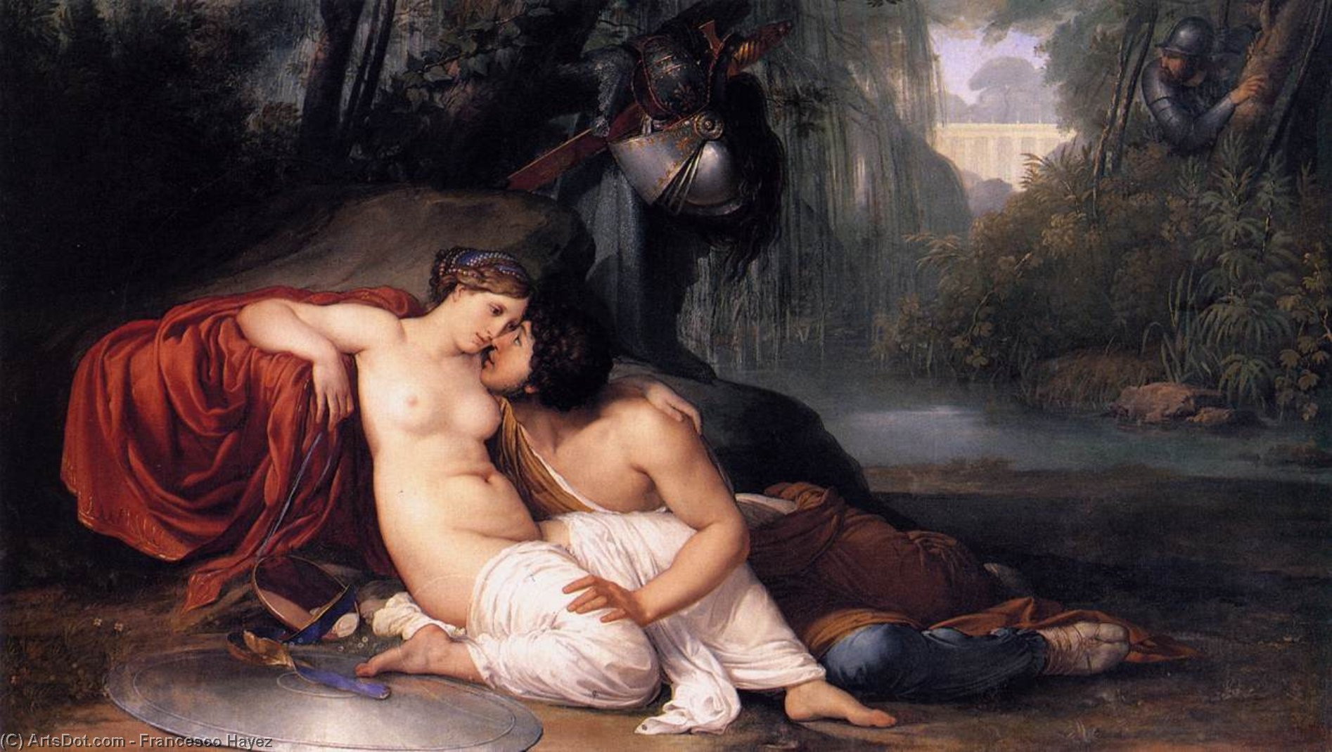 Rinaldo And Armida — Francesco Hayez