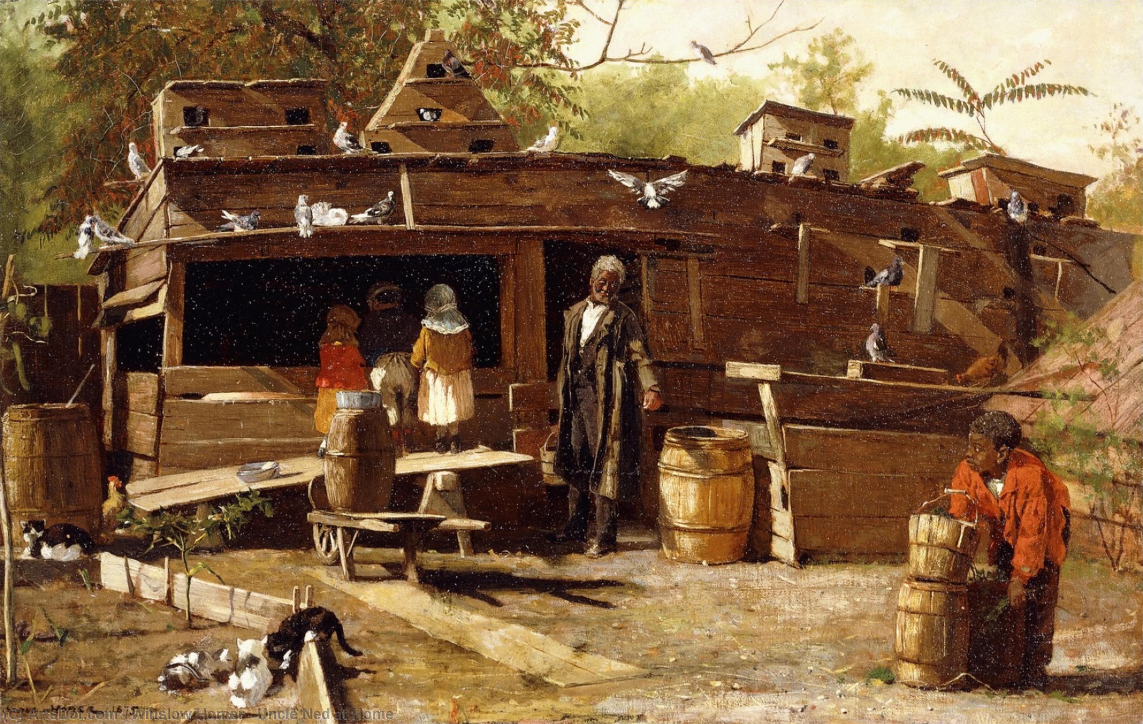 Uncle Ned At Home — Winslow Homer