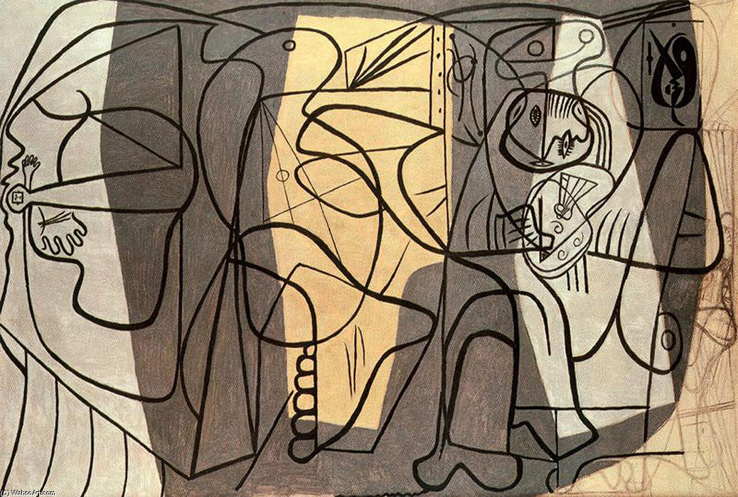 Artist And His Model — Пабло Пикасо