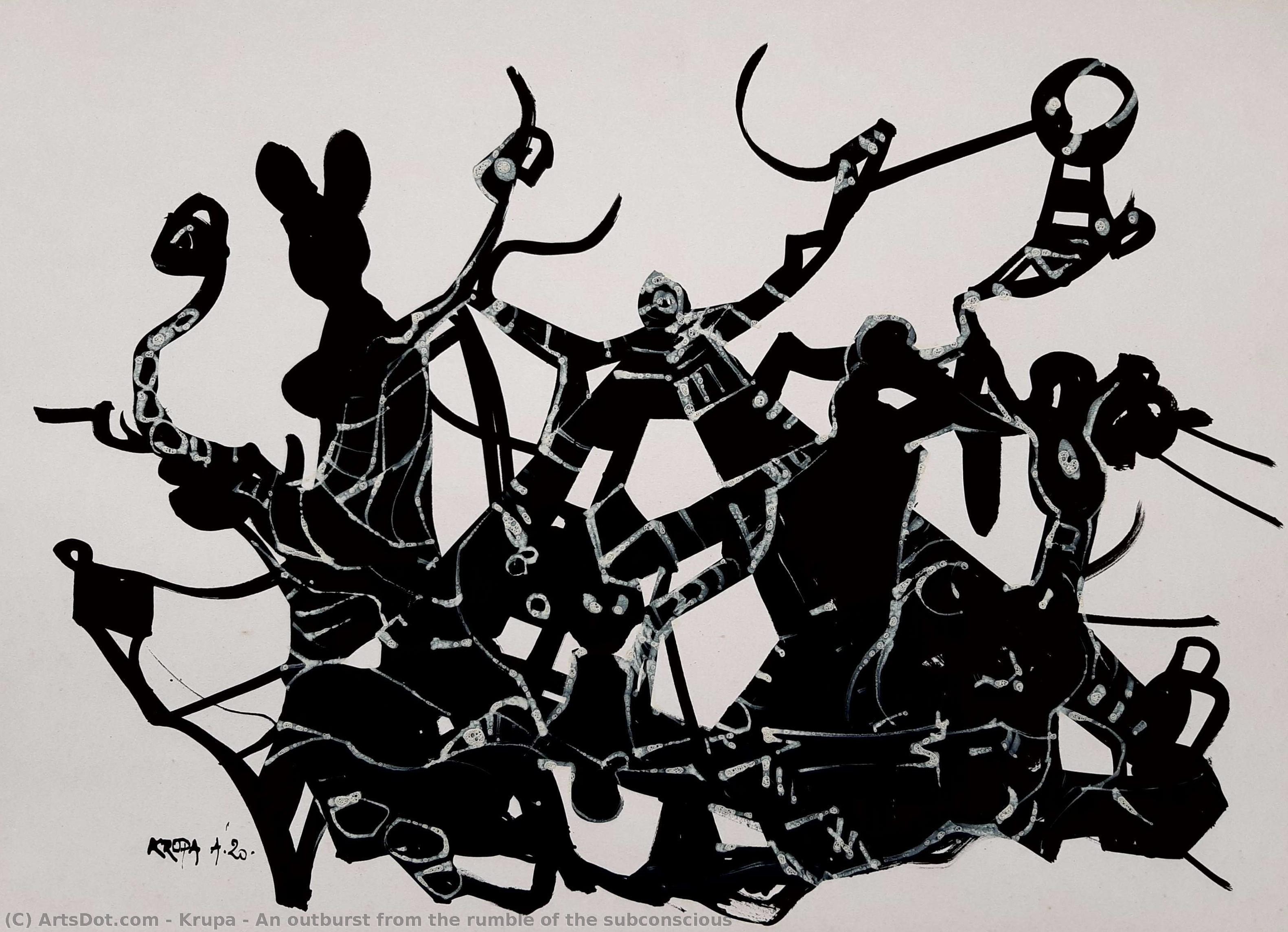 An Outburst From The Rumble Of The Subconscious — Krupa