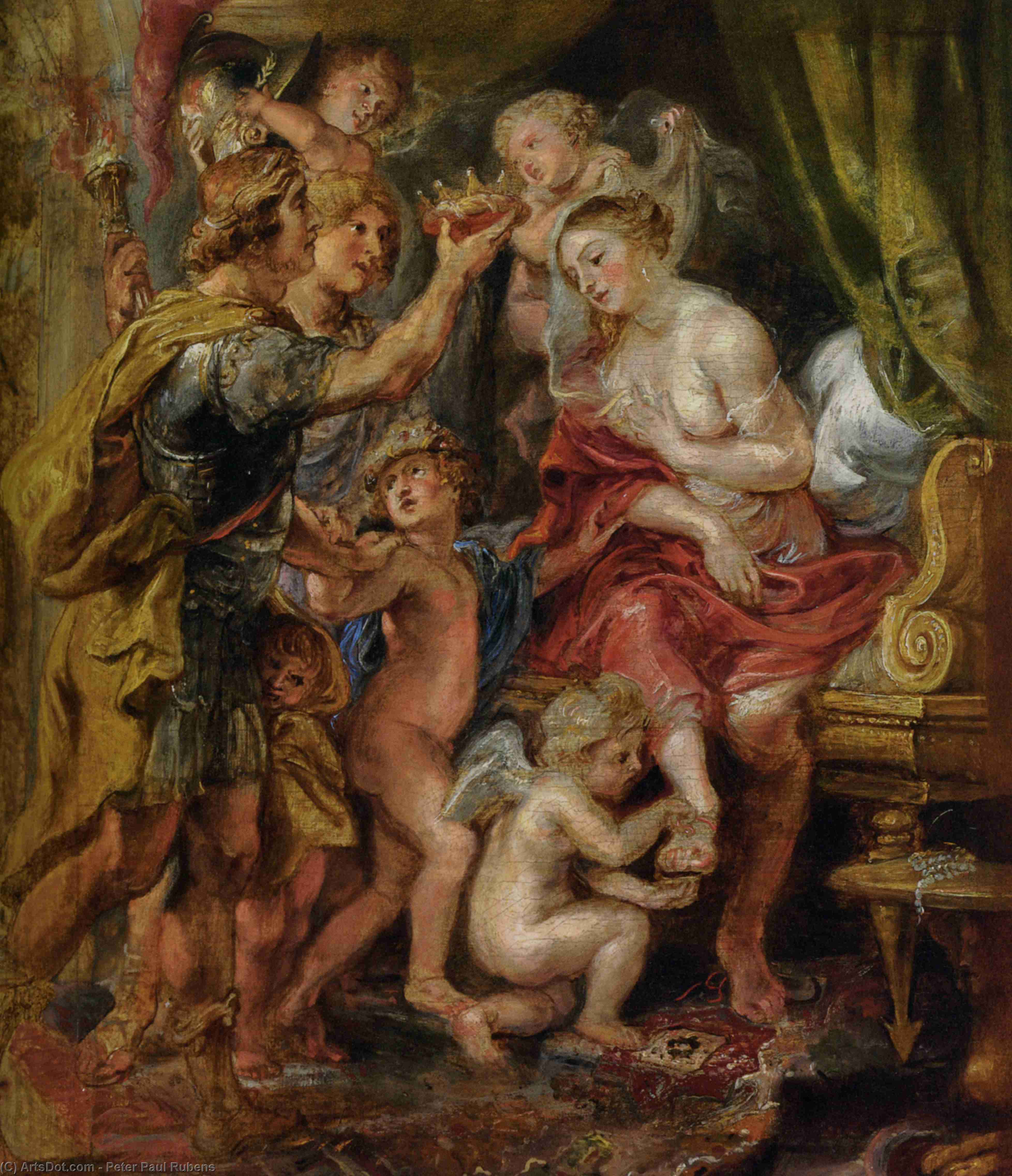 Alexander And Roxana — Рубенс