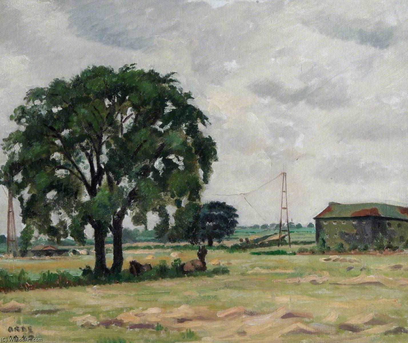 Wireless Station At Raf Dishforth — Cuthbert Julian Orde