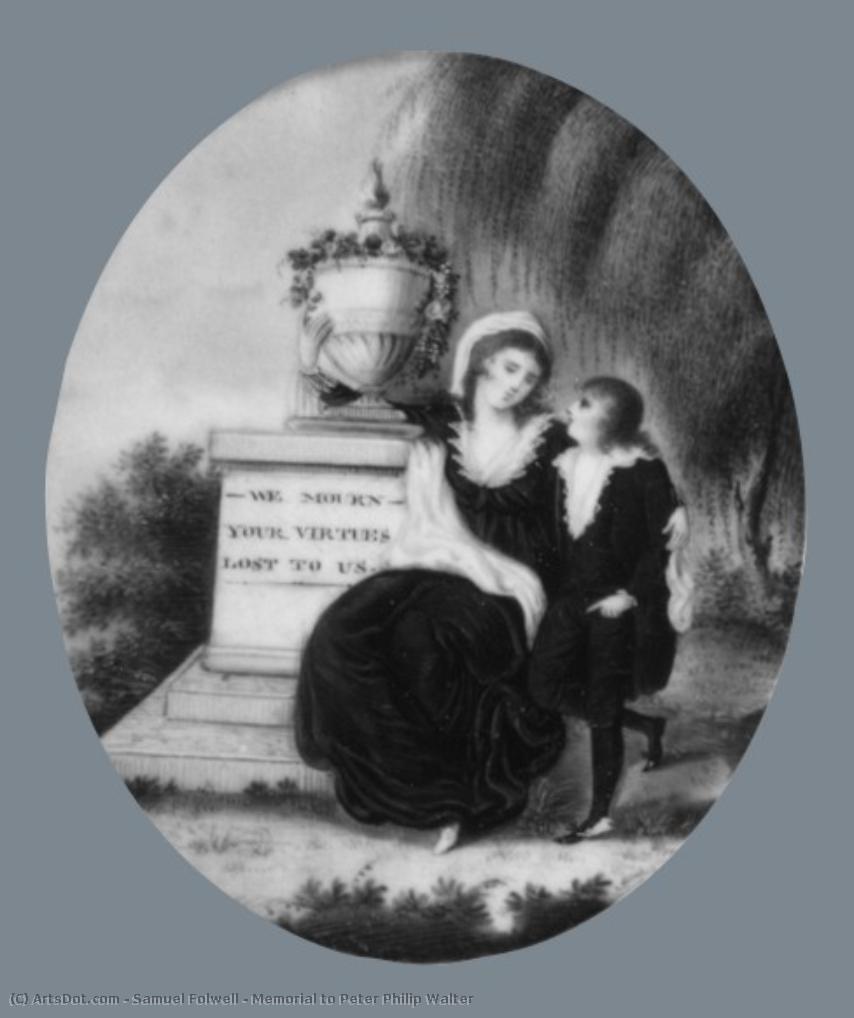 Memorial To Peter Philip Walter — Samuel Folwell