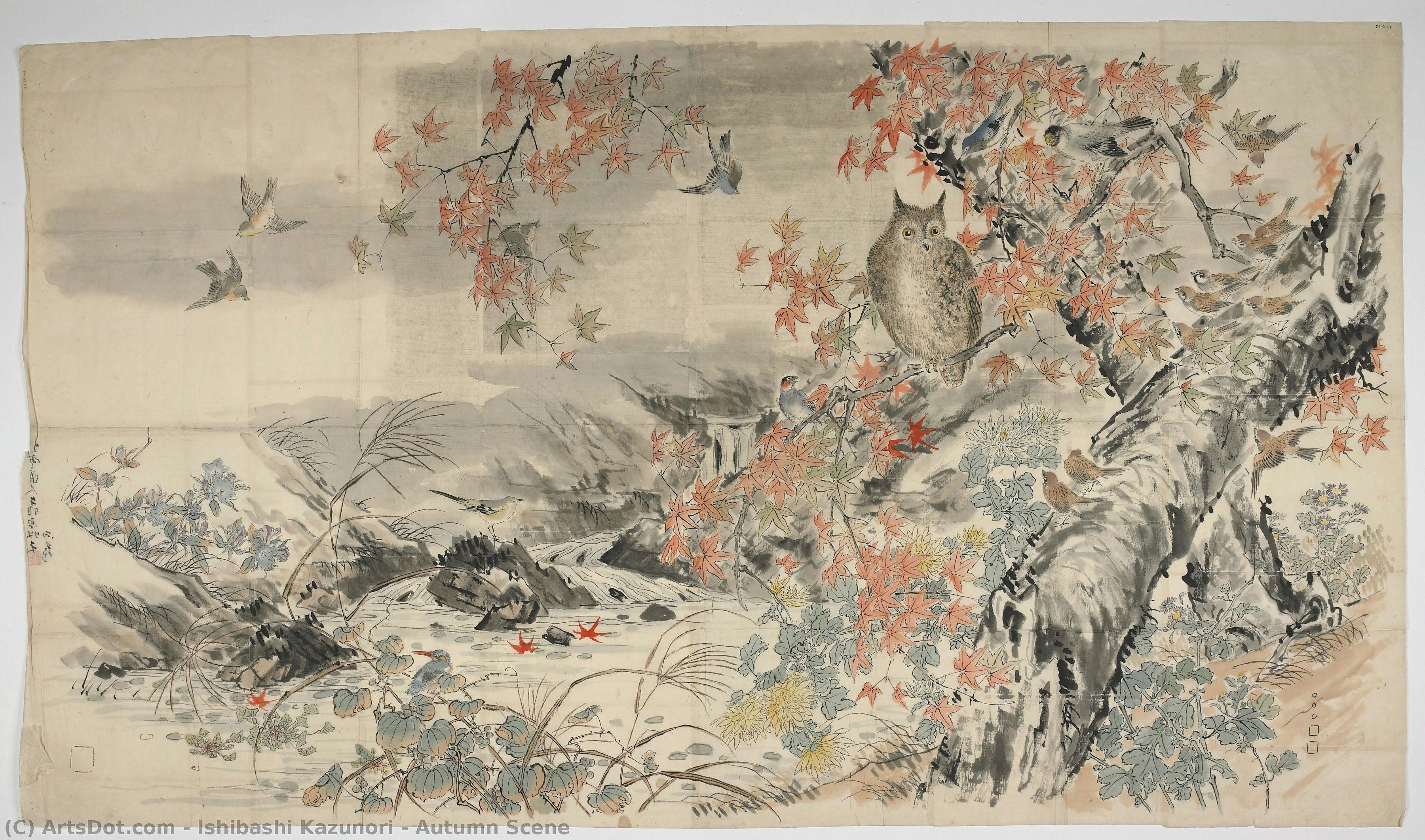 紅葉の風景 — 石橋一登