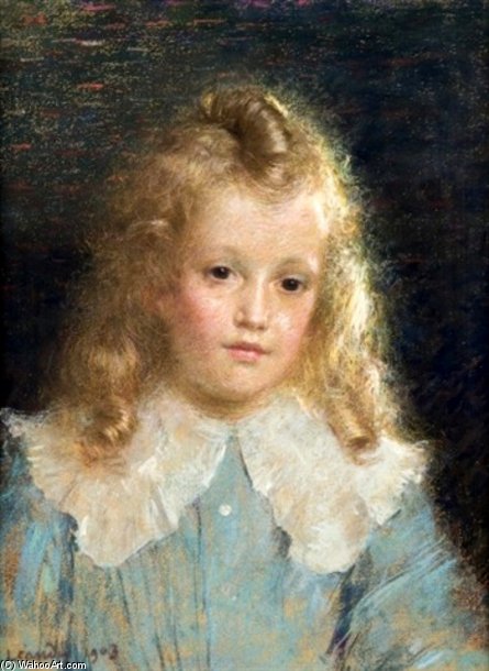 Portrait De Jeune Garçon — Charles Lucien Léandre