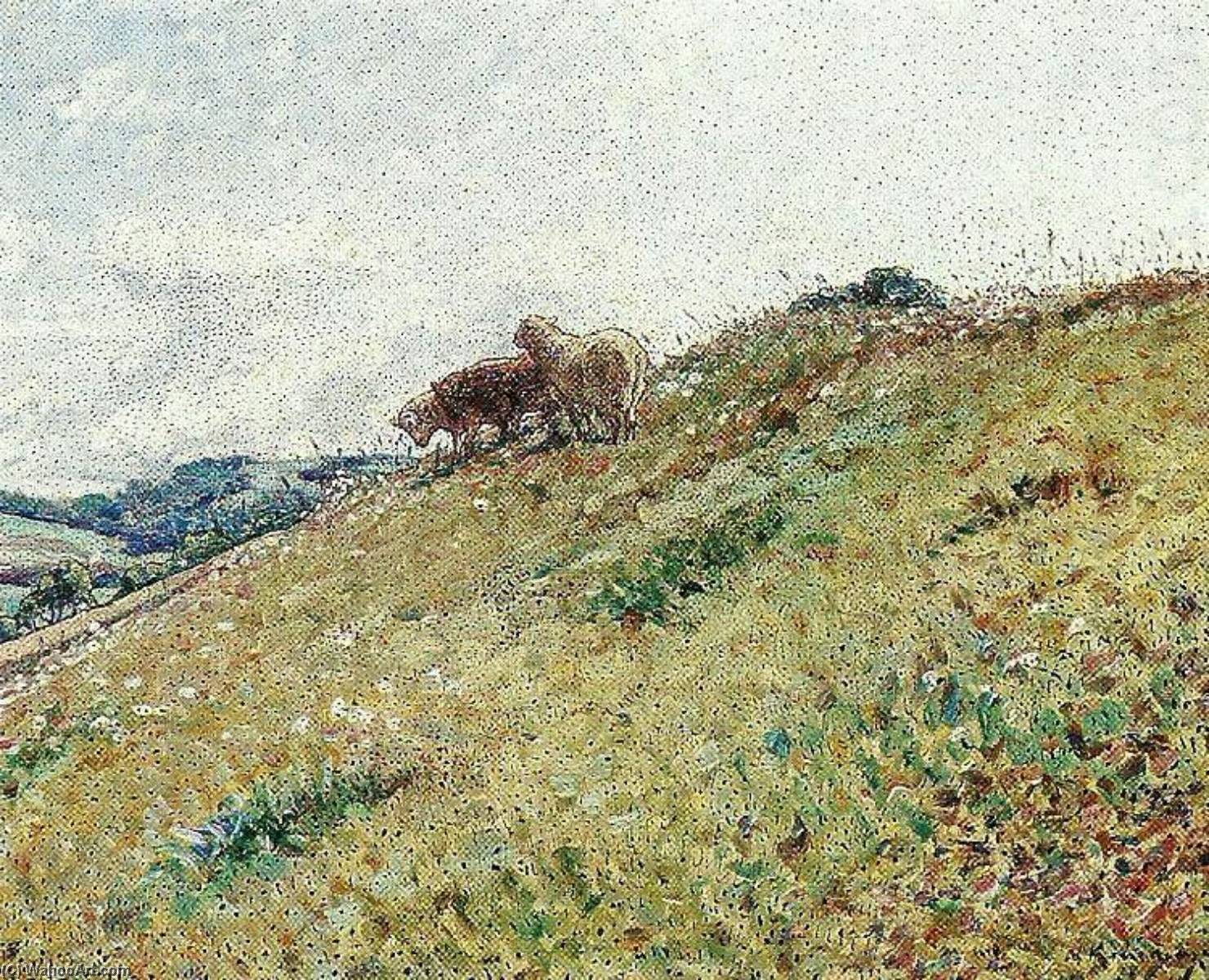 Landscape With Grazing Sheep — Nils Kreuger