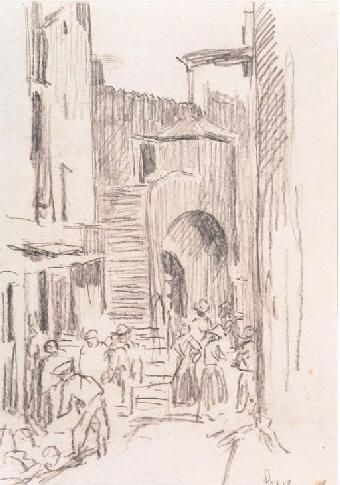 Street Scene 1 — Maximilien Luce