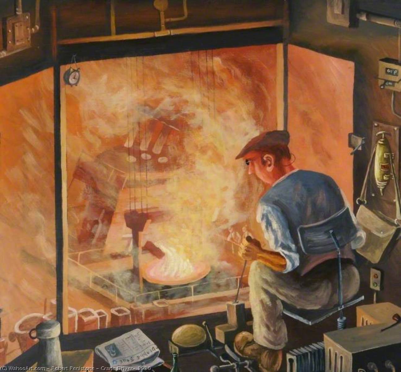 Crane Driver, 1930 — Robert Penistone