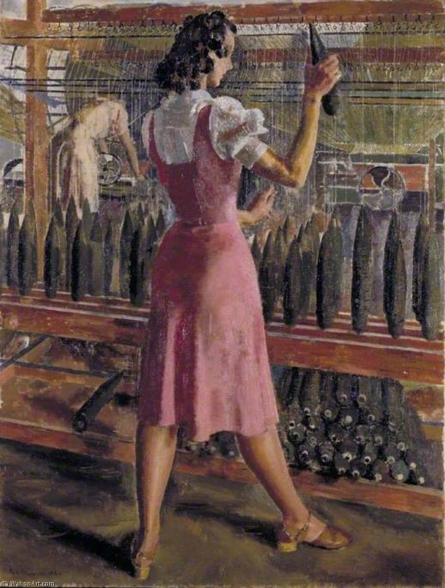 Weaving Cloth For Battle Dress — Alfred Reginald Thomson