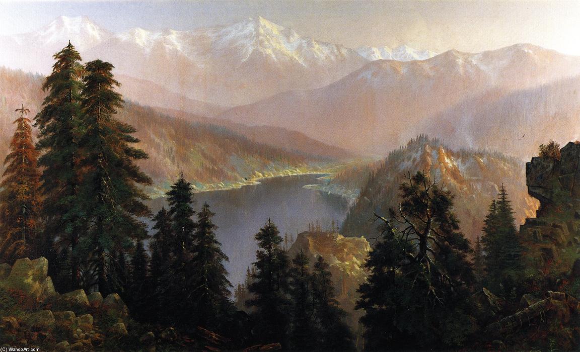 Donner Lake From The Summit — エドウィン・ディーキン