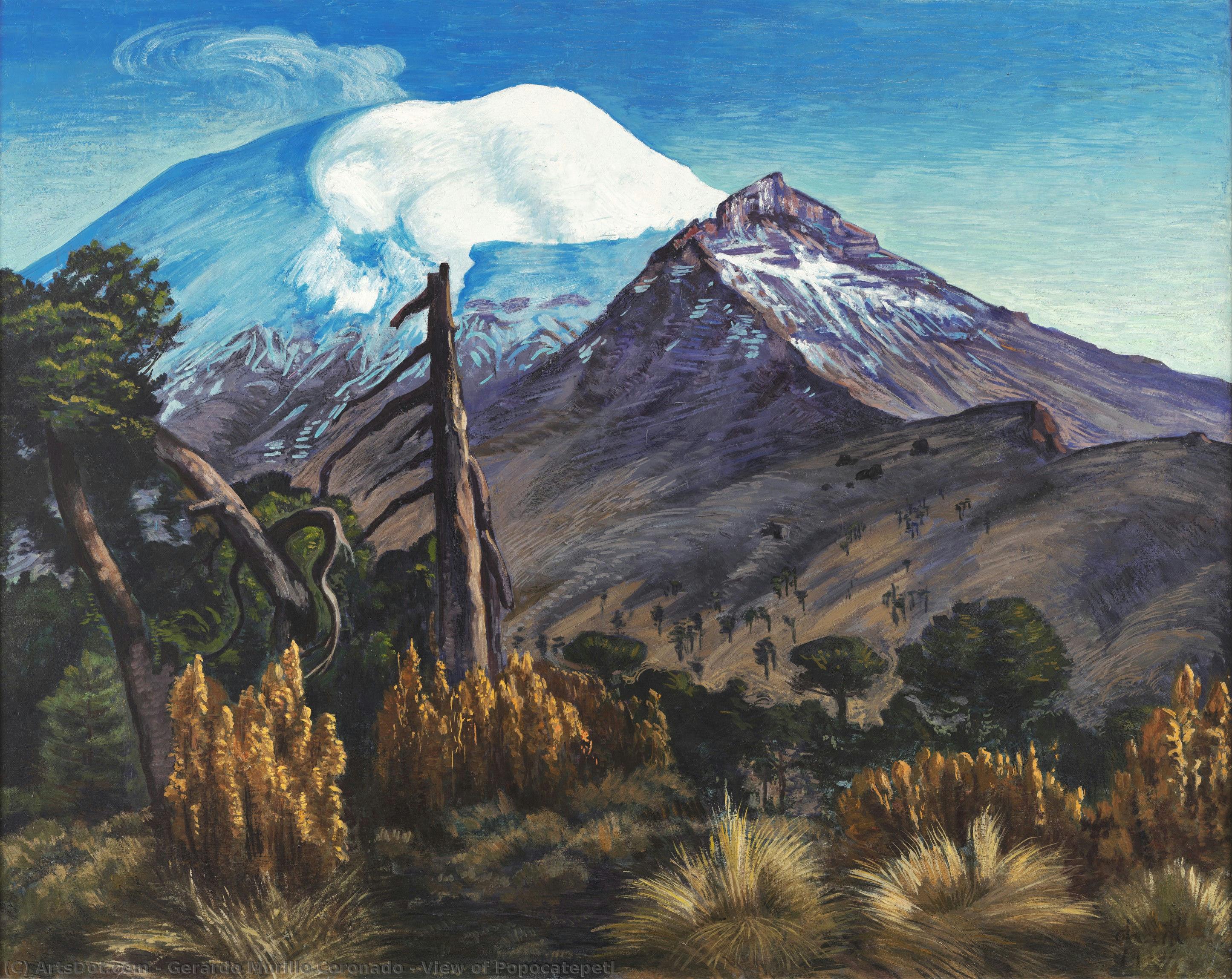 View Of Popocatepetl — Gerardo Murillo Coronado