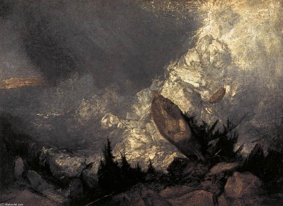 La Caída De Una Avalancha En Los Grisones — Joseph Mallord William Turner