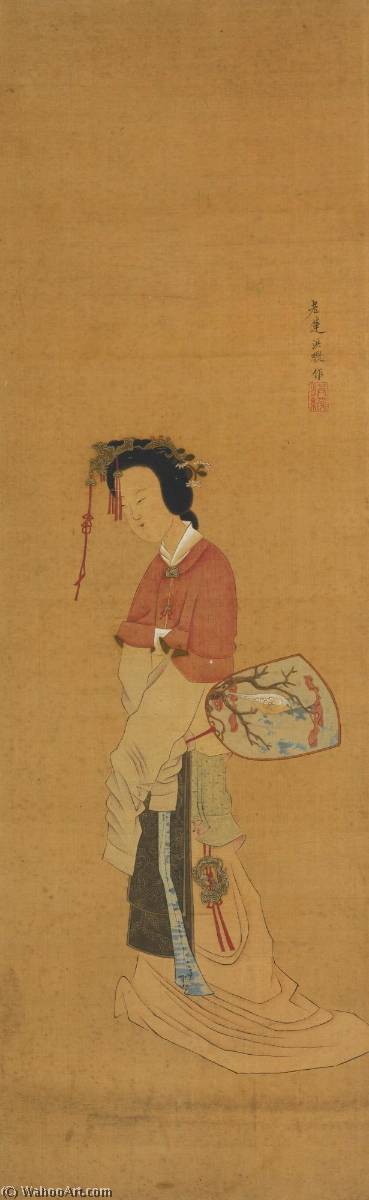Maiden — Chen Hongshou