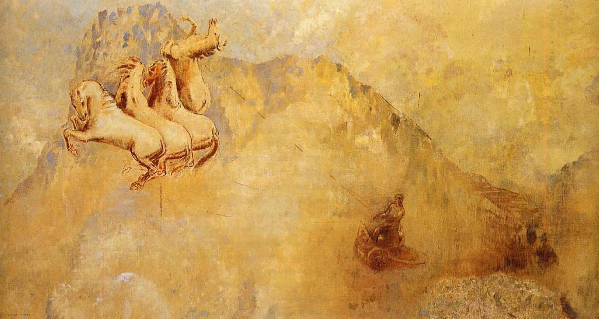 Apollo's Chariot (10) — Одилон Редон