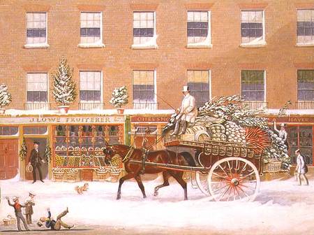 The Approach To Christmas — James Pollard