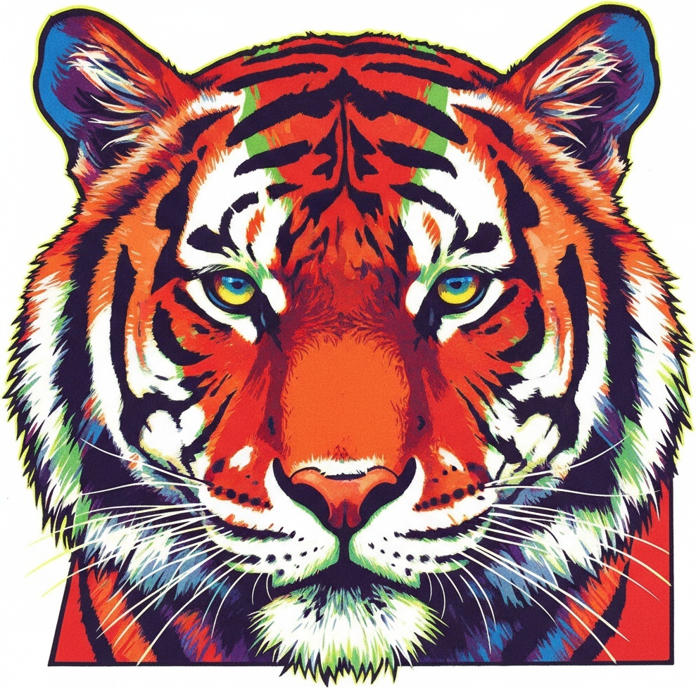 Strahlende Urgewalt: Eine Singuläre Vision Elektrischer Tiger-symmetrie — Caroline Pelletier