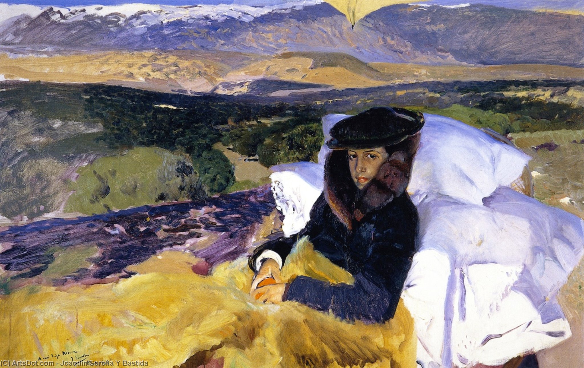 My Daughter's Convalescence (also Known As Maria In El Pardo) — Joaquín Sorolla Y Bastida