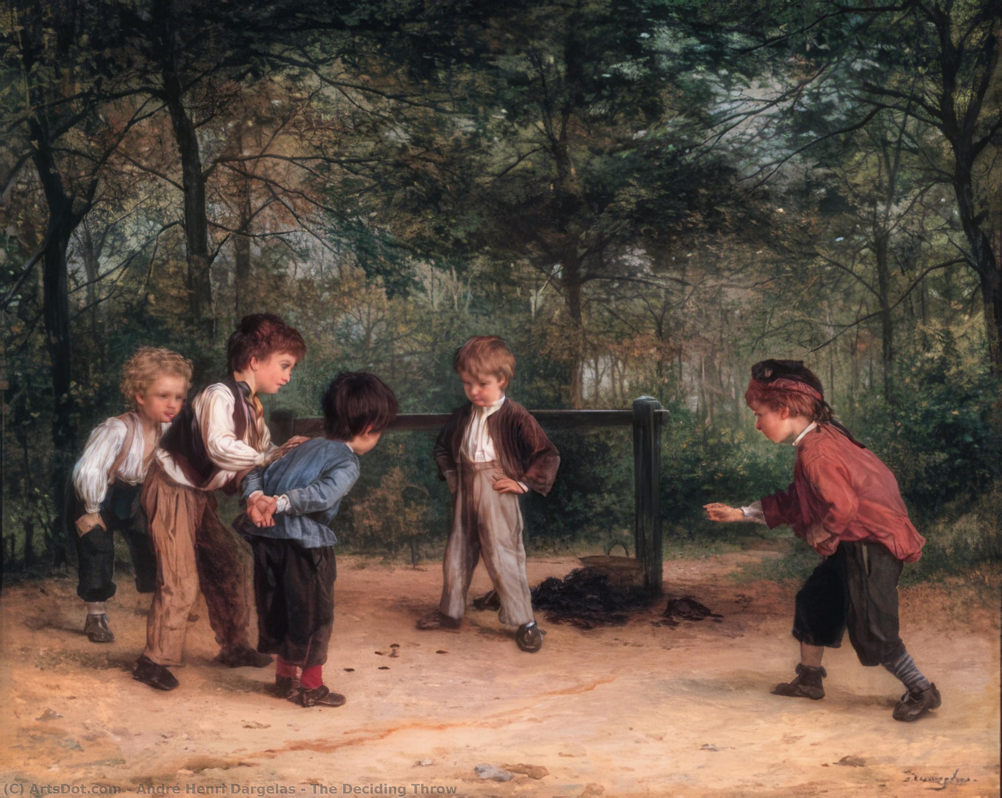 The Deciding Throw — André Henri Dargelas