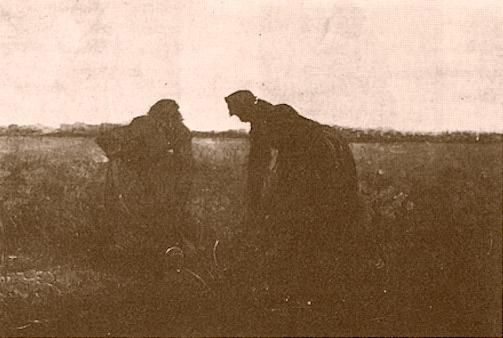 Two Peasant Women Digging — Vincent Willem Van Gogh