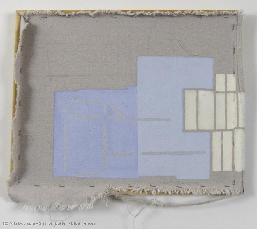 Blue Fences — Sharon Butler