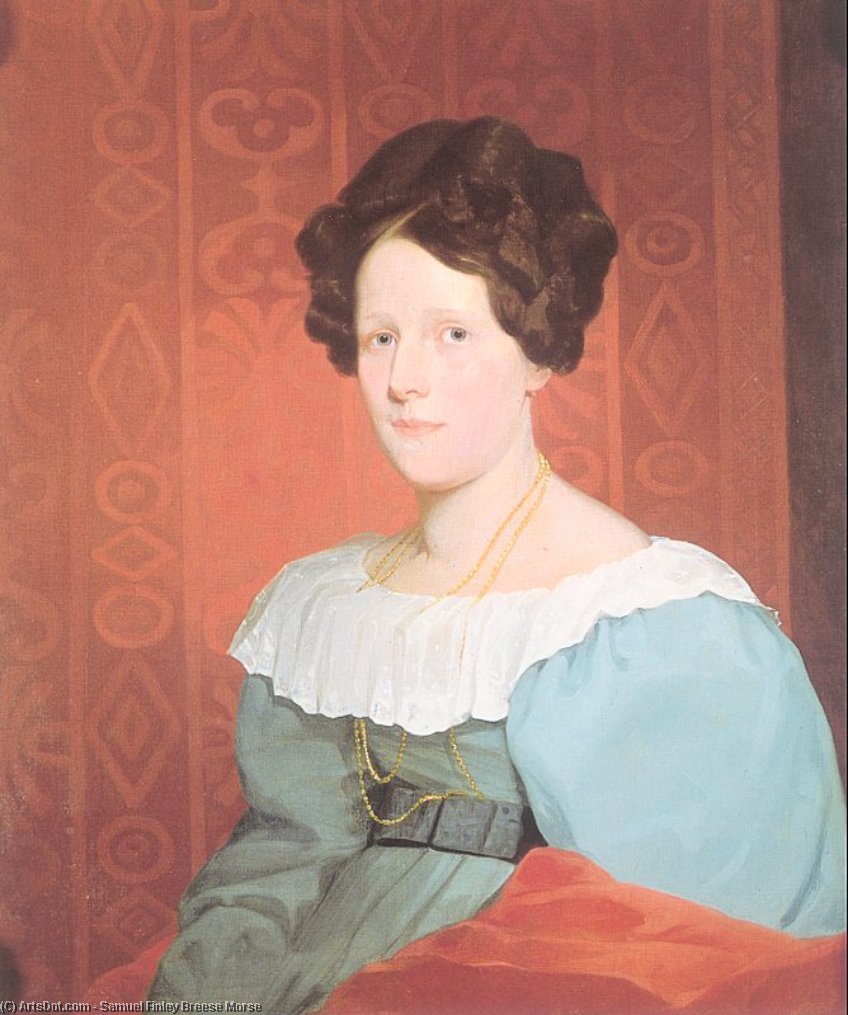 Portrait Of Mrs. Samuel Nelson (catherine Anne Russell) — Samuel Finley Breese Morse