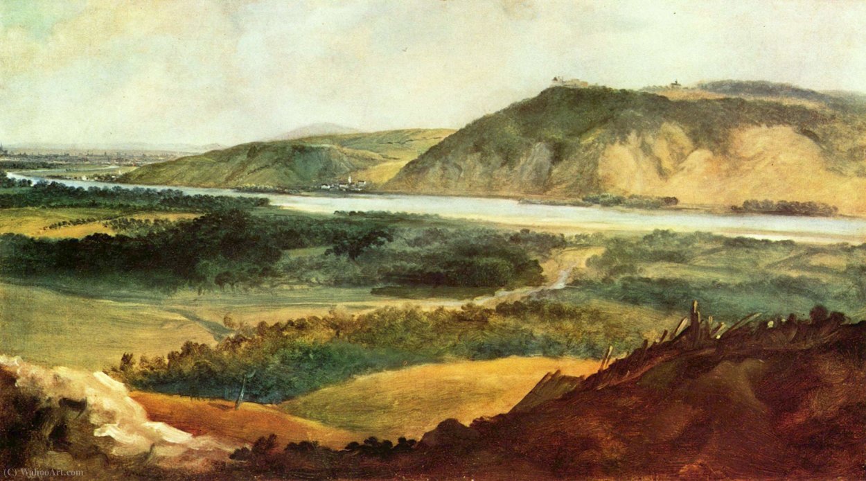 Danube Landscape Near Vienna — Johann Christian Brand