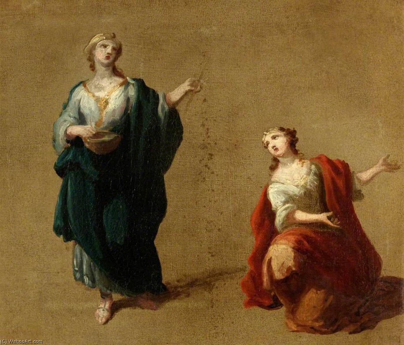 Figure Study — Angelica Kauffmann (maria Anna Angelika)