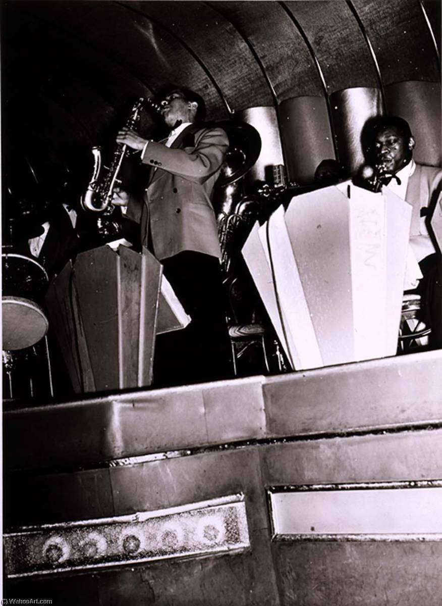 Band At The Savoy Ballroom — Aaron Siskind