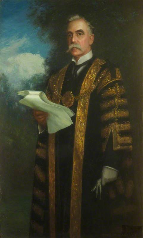 Alderman Sir William Crossman, Lord Mayor Of Cardiff (1906–1907) — Parker Hagarty