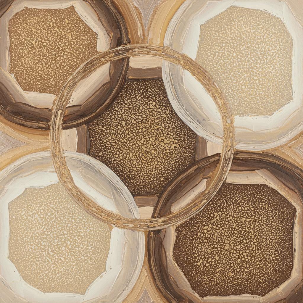Monolithic Earth Resonance: A Meditative Study Of Radial Organic Symmetry And Texture — David Moreau