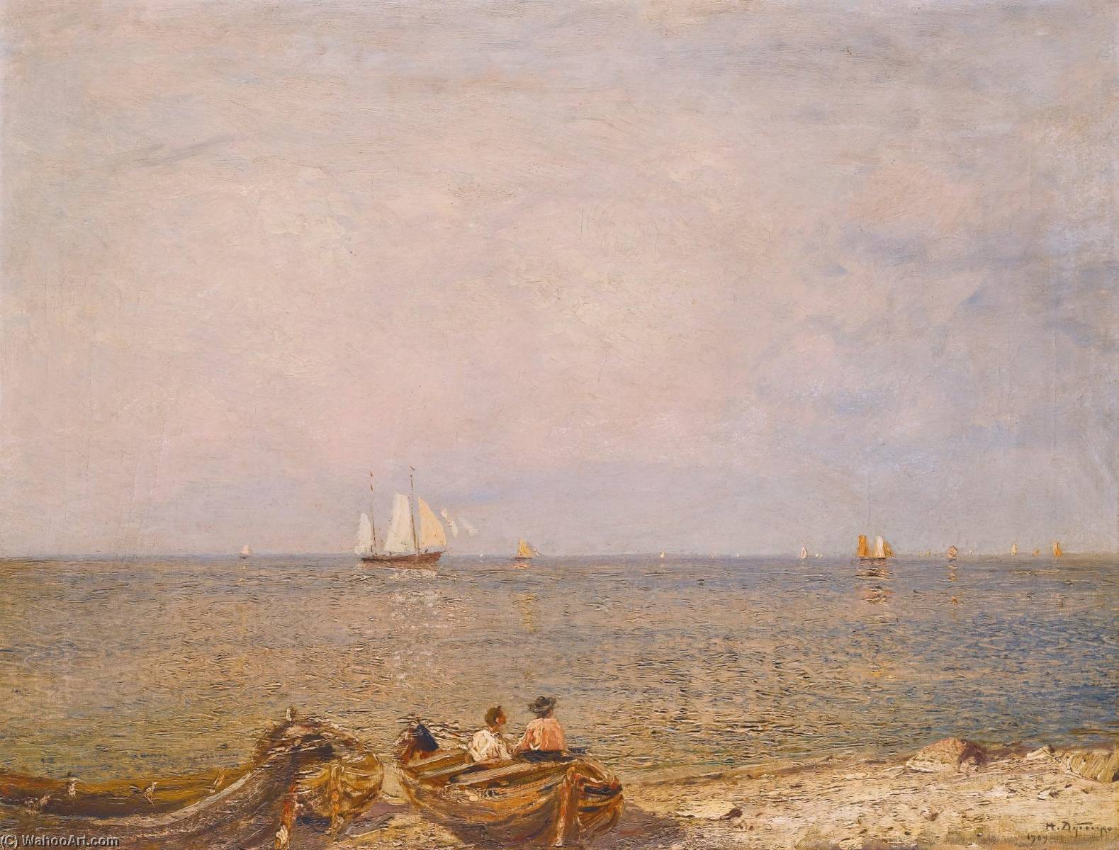 Calm On The Black Sea — Nikolai Nikanorovich Dubovskoy