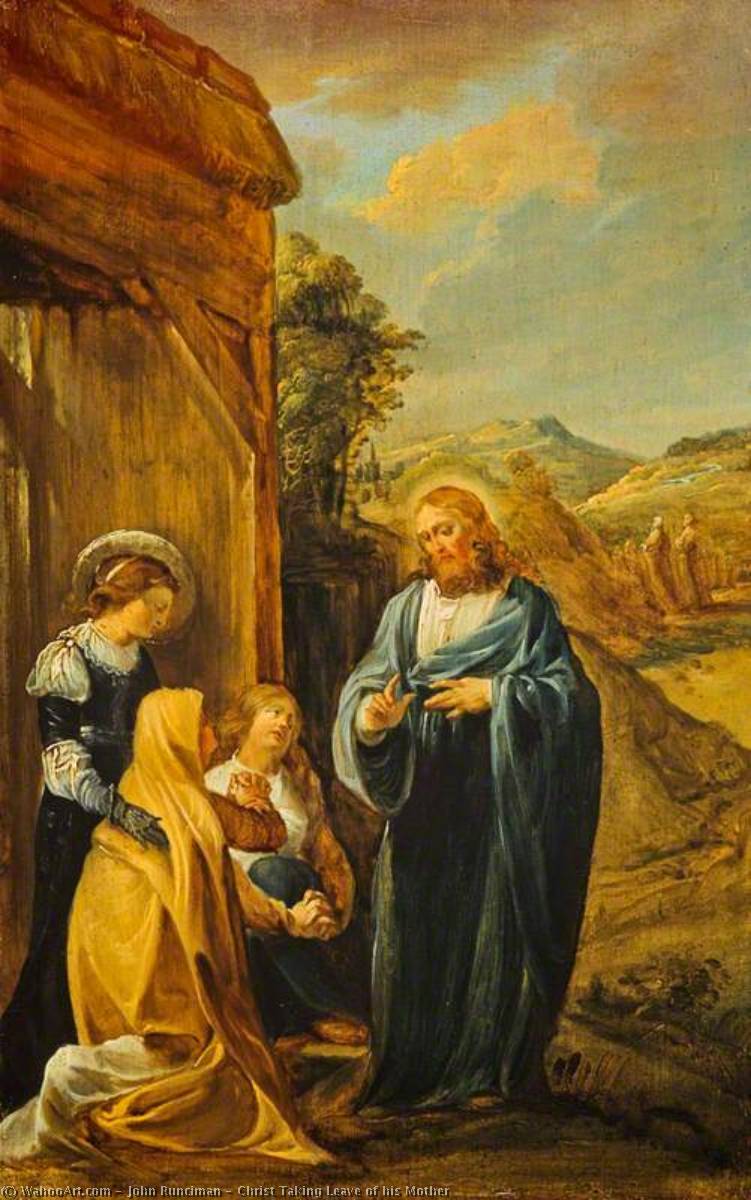 Christ Taking Leave Of His Mother — John Runciman