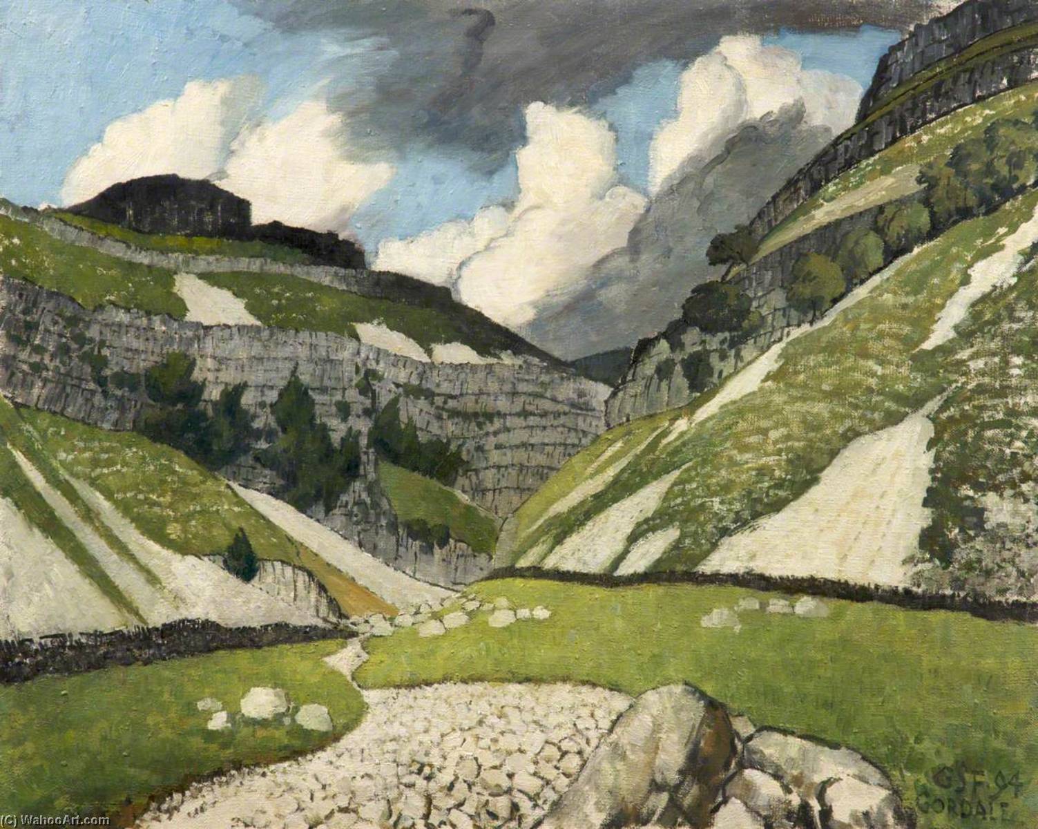 Gordale Scar — Geoffrey Scowcroft Fletcher