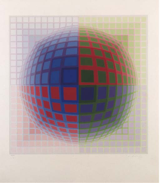 Abstract Composition 24 — Victor Vasarely