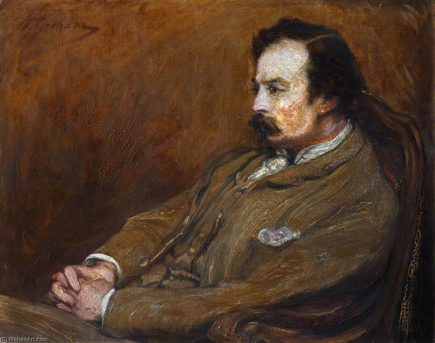 William Quiller Orchardson (1832–1910), Hrsa, Ra — Thomas Alexander Ferguson Graham