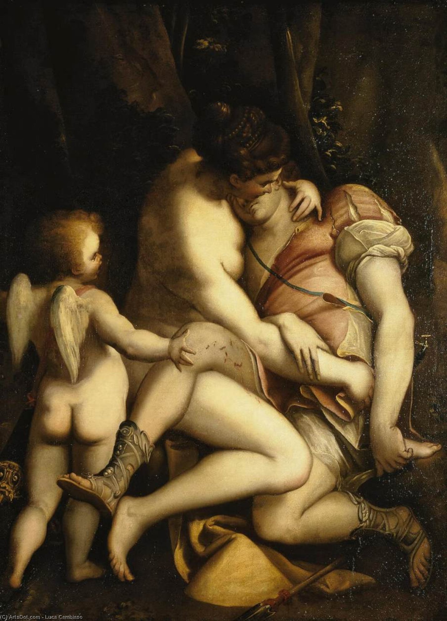 Venus And Adonis — Luka Kambijaso
