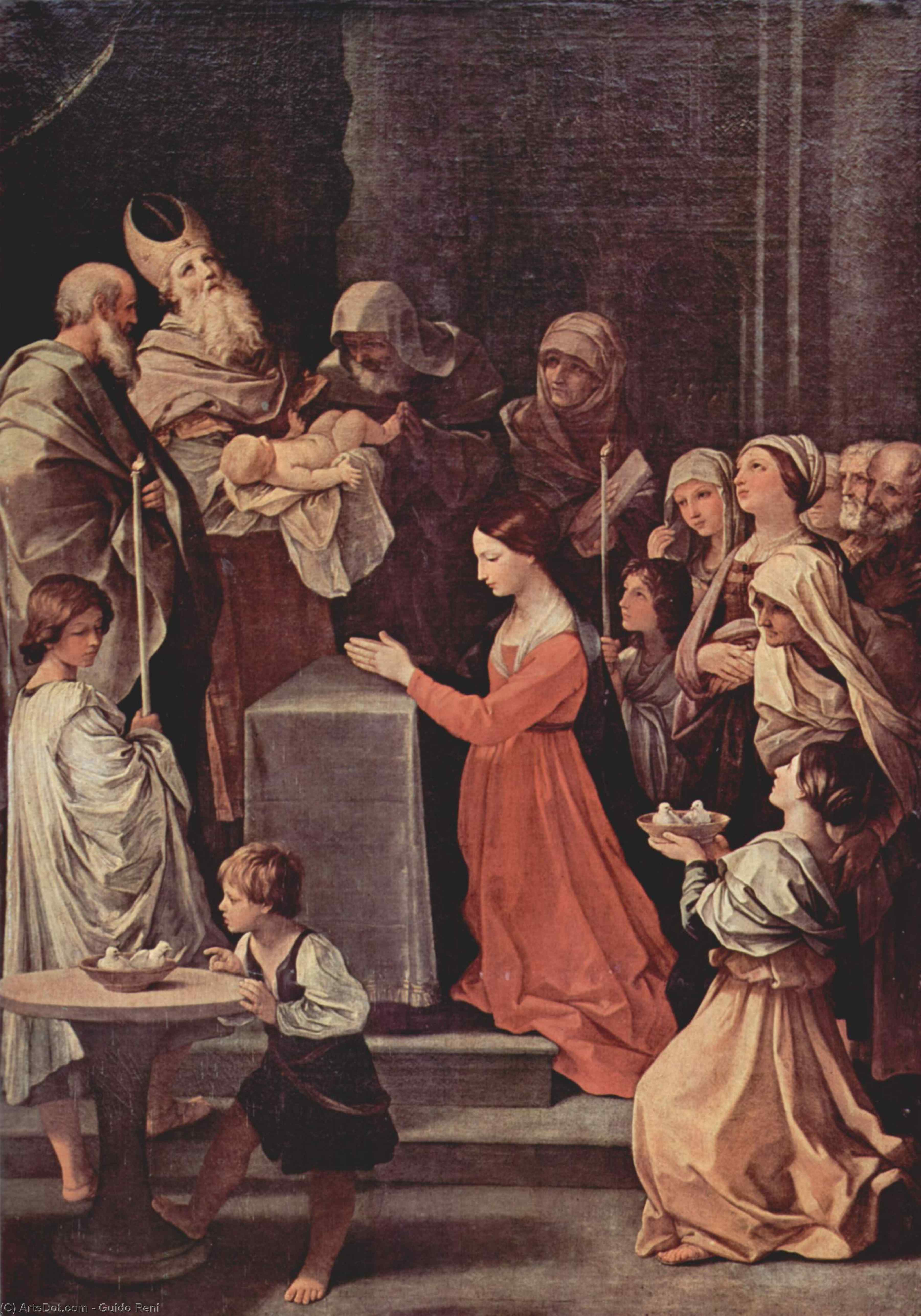 The Purification Of The Virgin — Reni Guido (le Guide)